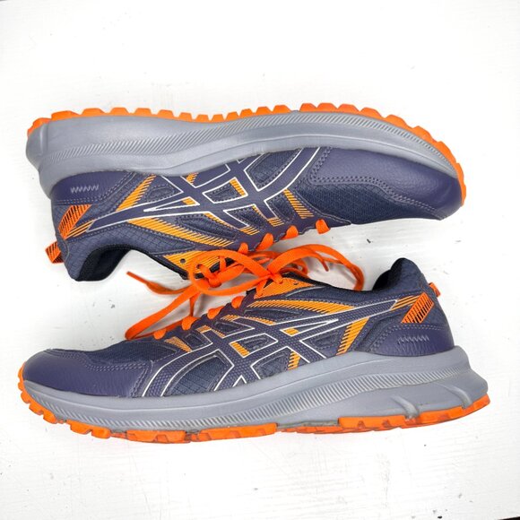 ASICS Trail Scout 2 Running Outdoor Travel Shoe Mens 10.5 Blue Orange 1011B181 main image 8